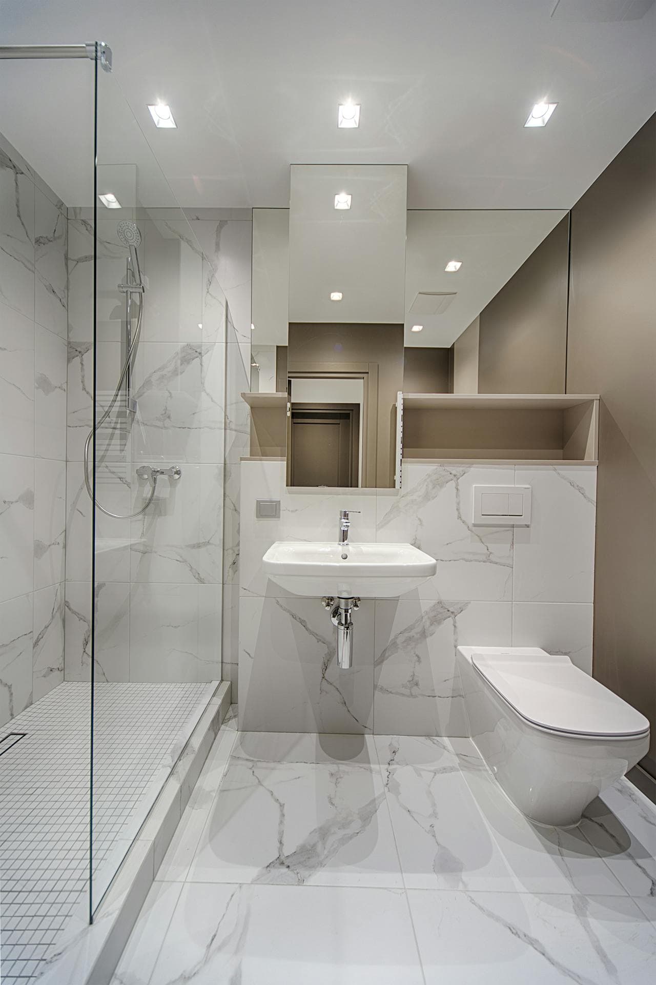 Marble Bathroom Interior